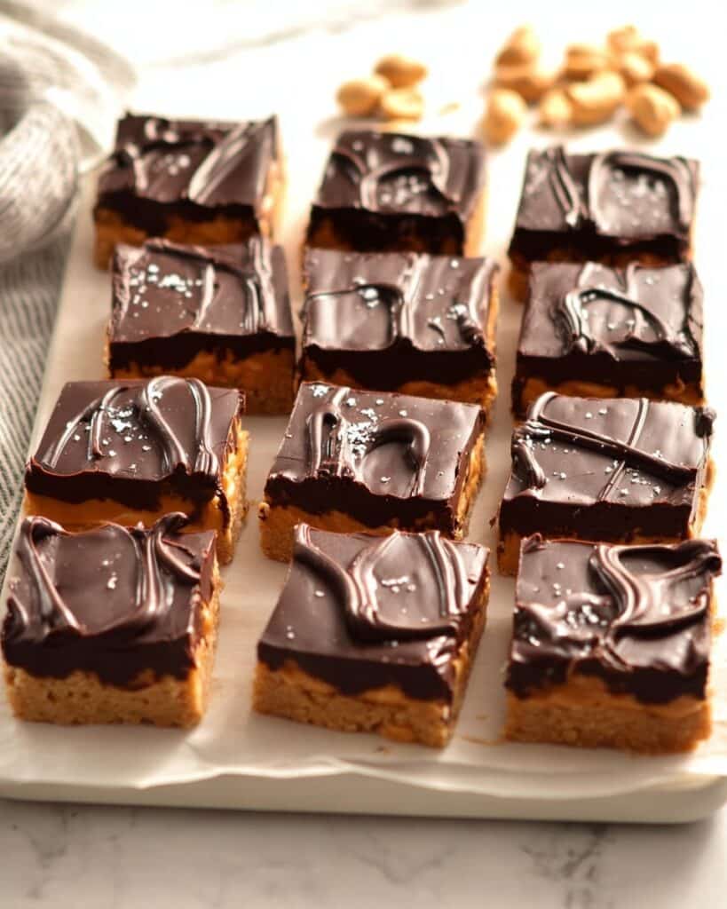 No-Bake Peanut Butter Bars Recipe