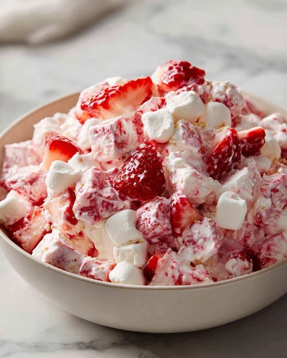 Strawberry Shortcake Fluff Salad Recipe