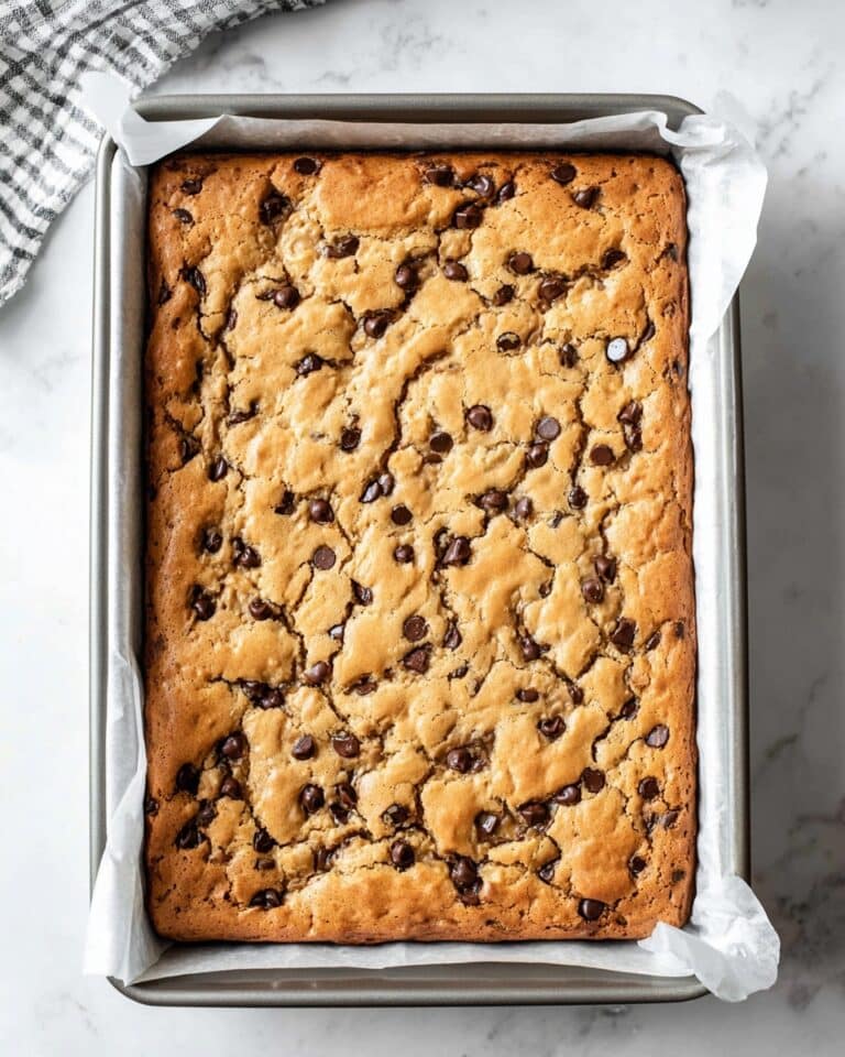 Peanut Butter Chocolate Chip Bars Recipe