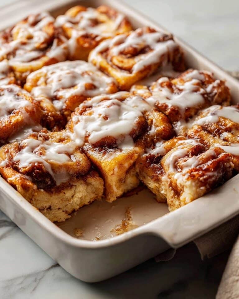 Cinnamon Brown Butter Focaccia with Vanilla Icing Recipe