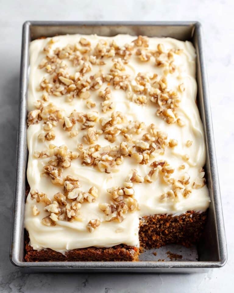 Moist Carrot Cake with Cream Cheese Frosting Recipe