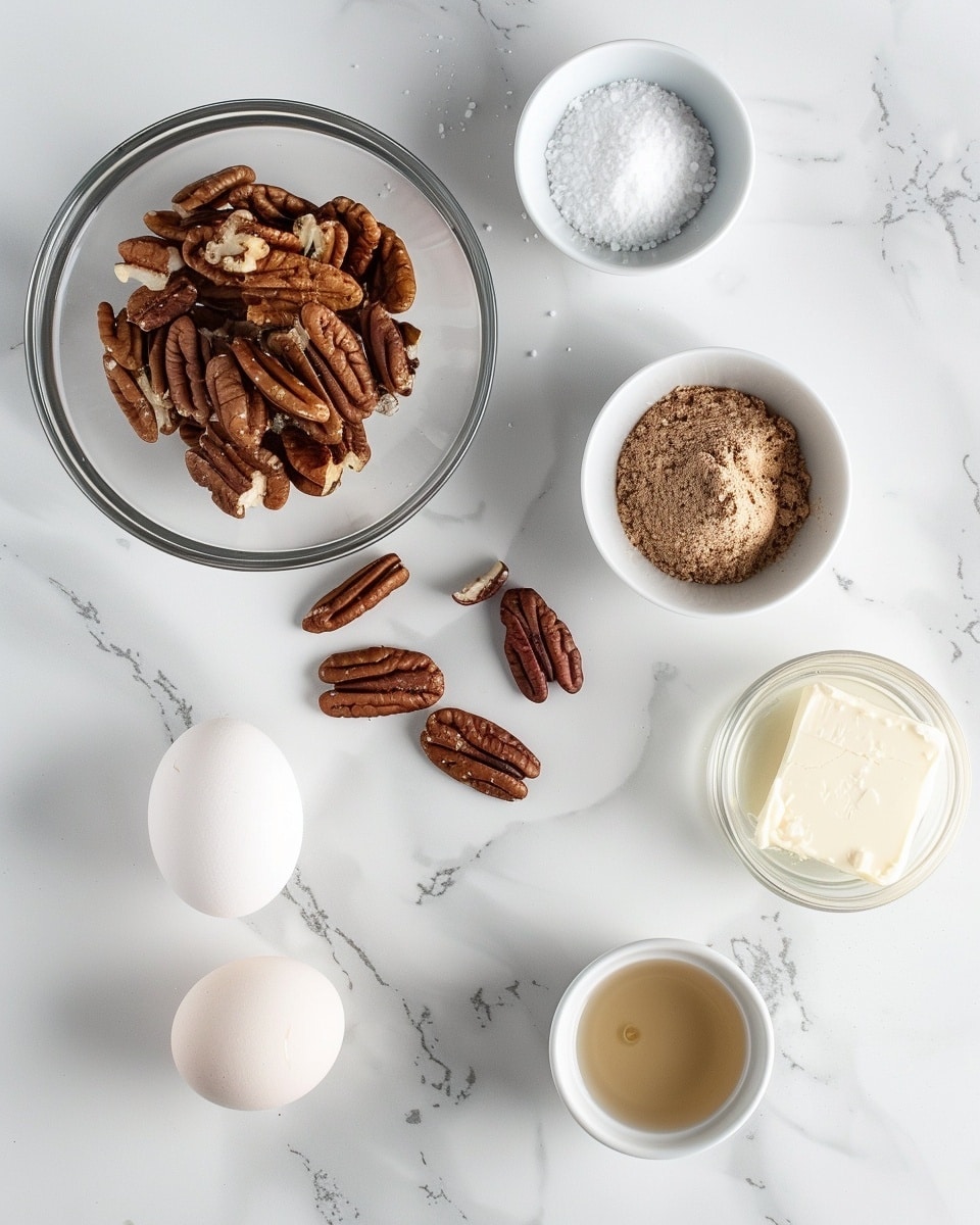 Single white bowl containing a modest serving of spiced candied pecans, close-up angled shot emphasizing the textured sugar and cinnamon coating on each pecan piece, a few pecans glistening under natural light, accompanied by a silver spoon resting inside the bowl, all placed on a white marble surface for an elegant, intimate food blog style presentation, photo taken with an iphone --ar 4:5 --v 7
