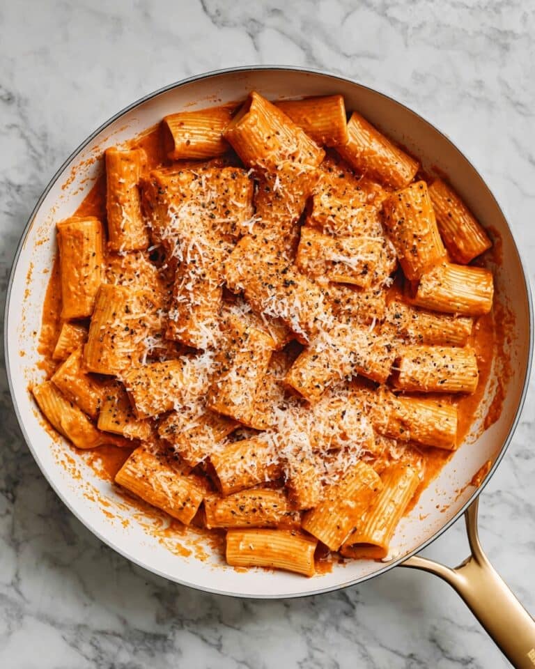 Protein Pasta with Cottage Cheese and Tomato Basil Sauce Recipe