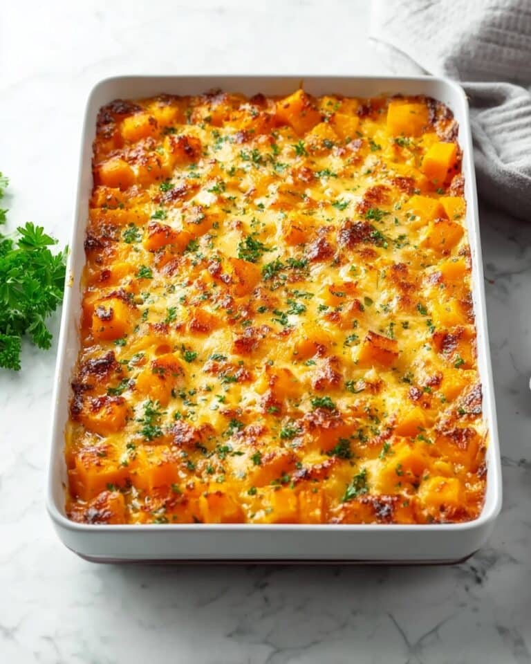 Easy Butternut Squash Casserole Recipe
