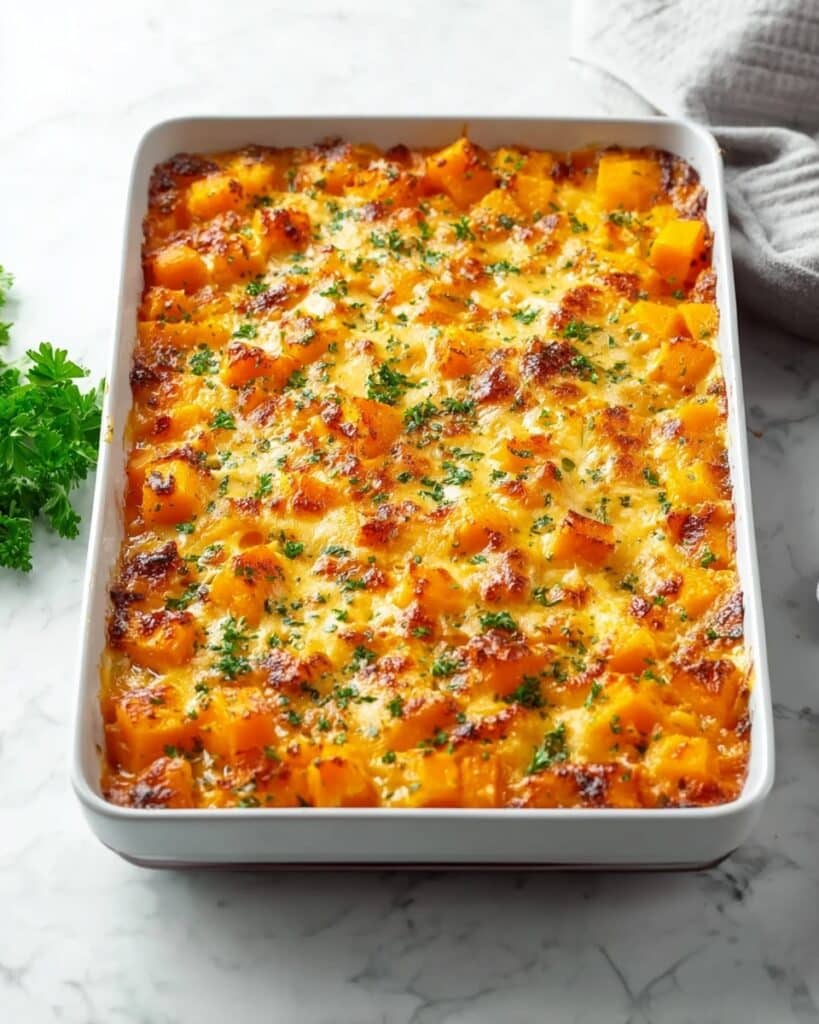 Easy Butternut Squash Casserole Recipe