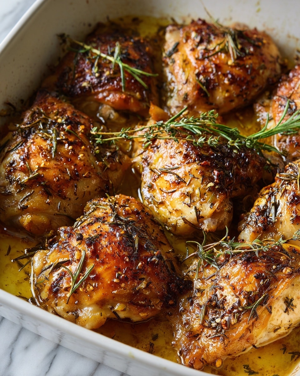Slow Cooker Lemon and Rosemary Chicken Recipe