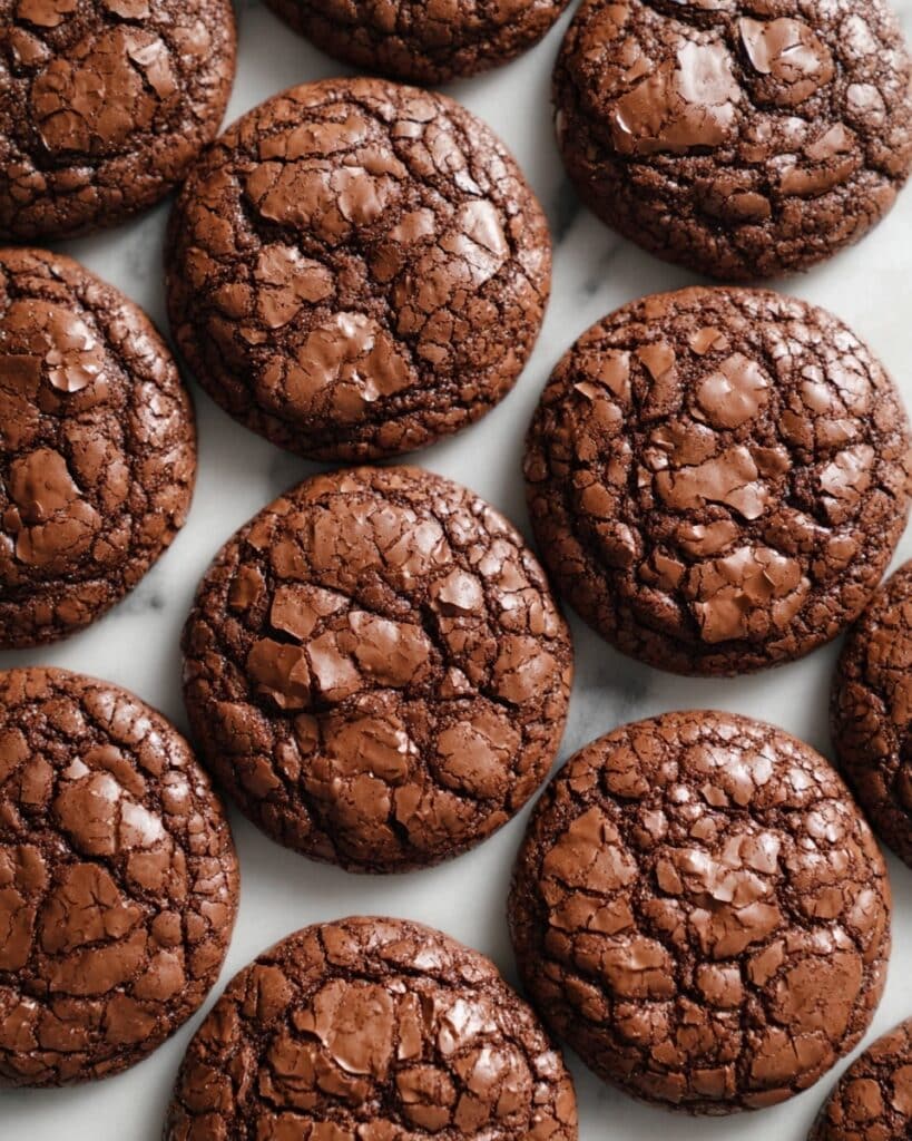 20 Minute Fudgy Chocolate Brownie Cookies Recipe