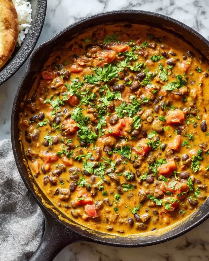 Creamy Black Bean Curry Recipe