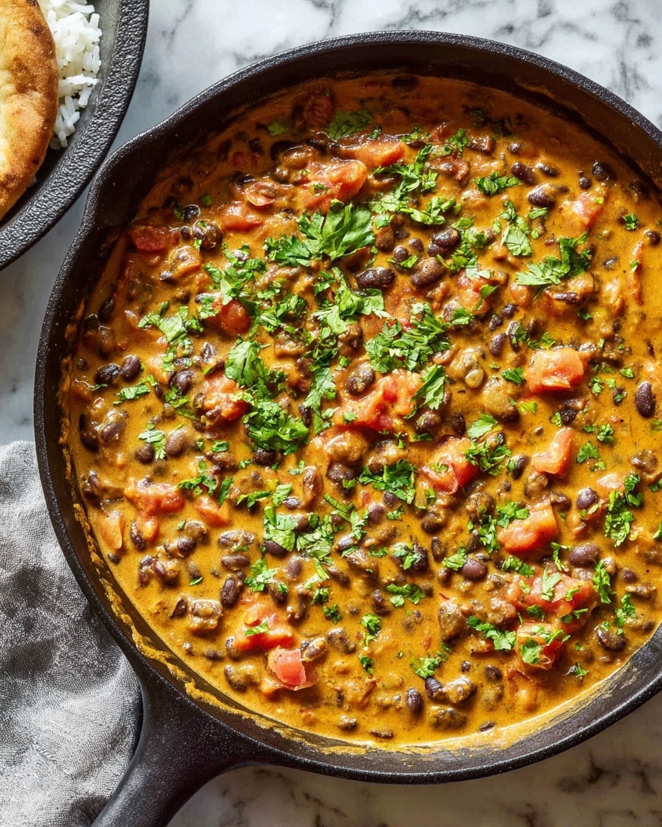 Creamy Black Bean Curry Recipe