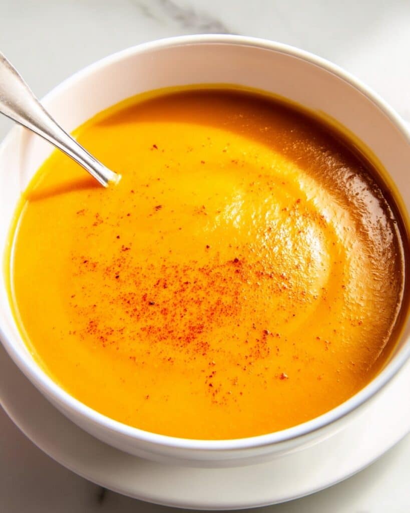 Roasted Butternut Squash and Apple Soup Recipe