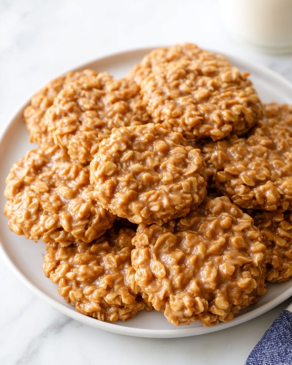 Peanut Butter No Bake Cookies Recipe