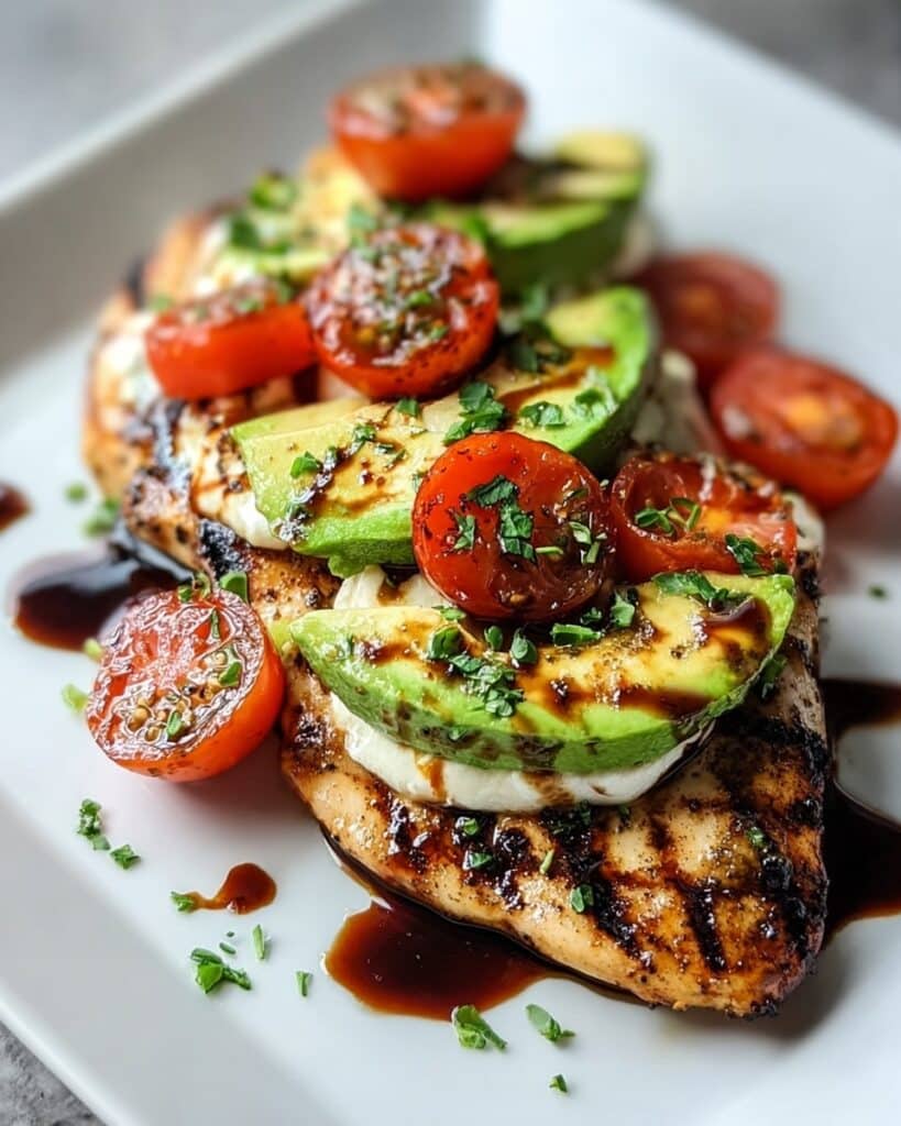 Grilled California Avocado Chicken Recipe