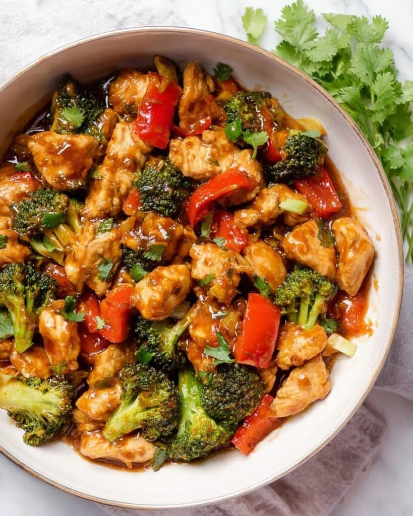 Easy Thai Peanut Chicken Recipe