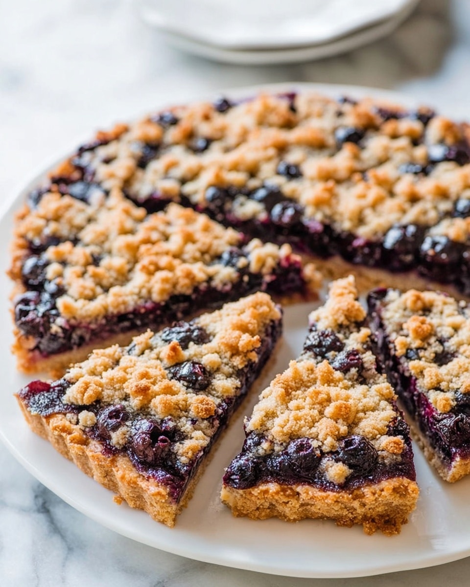 Blueberry Oatmeal Bars Recipe