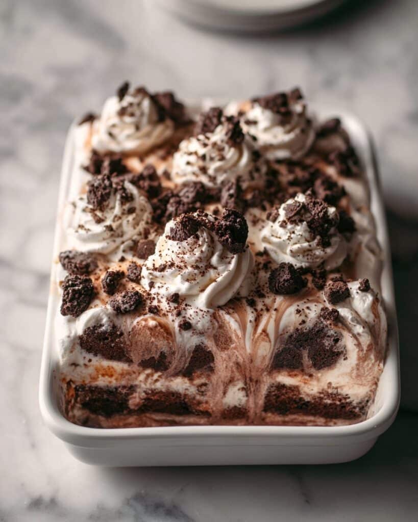 Moose Tracks Ice Cream Cake Recipe