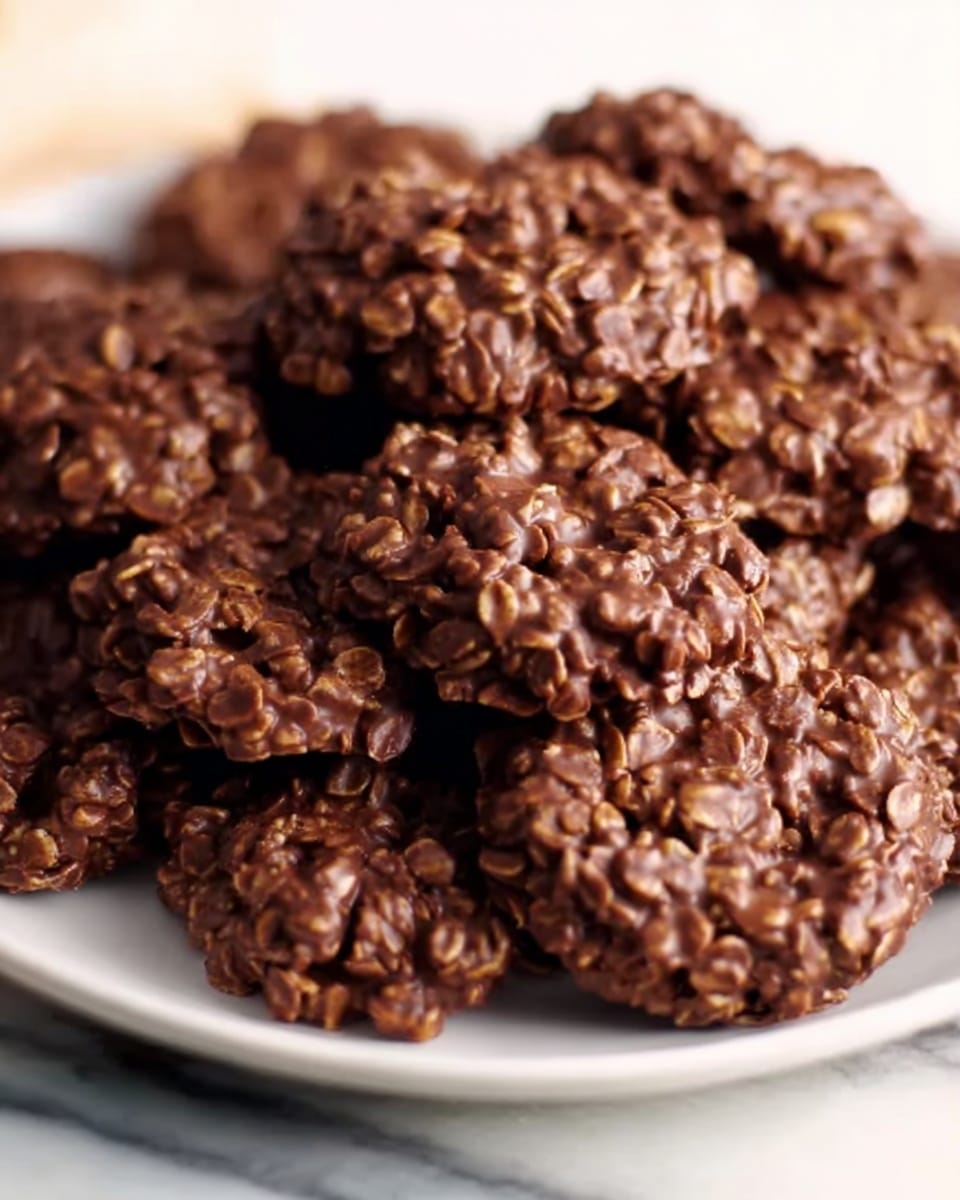 No Bake Chocolate Oatmeal Cookies Recipe