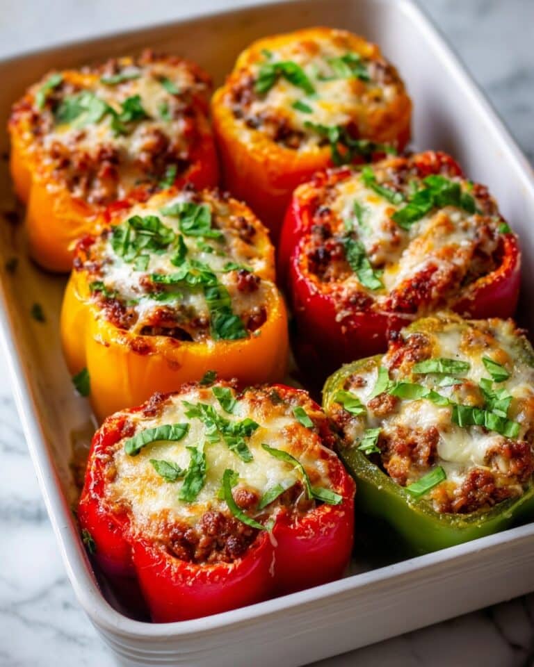 Easy Keto Stuffed Peppers Recipe