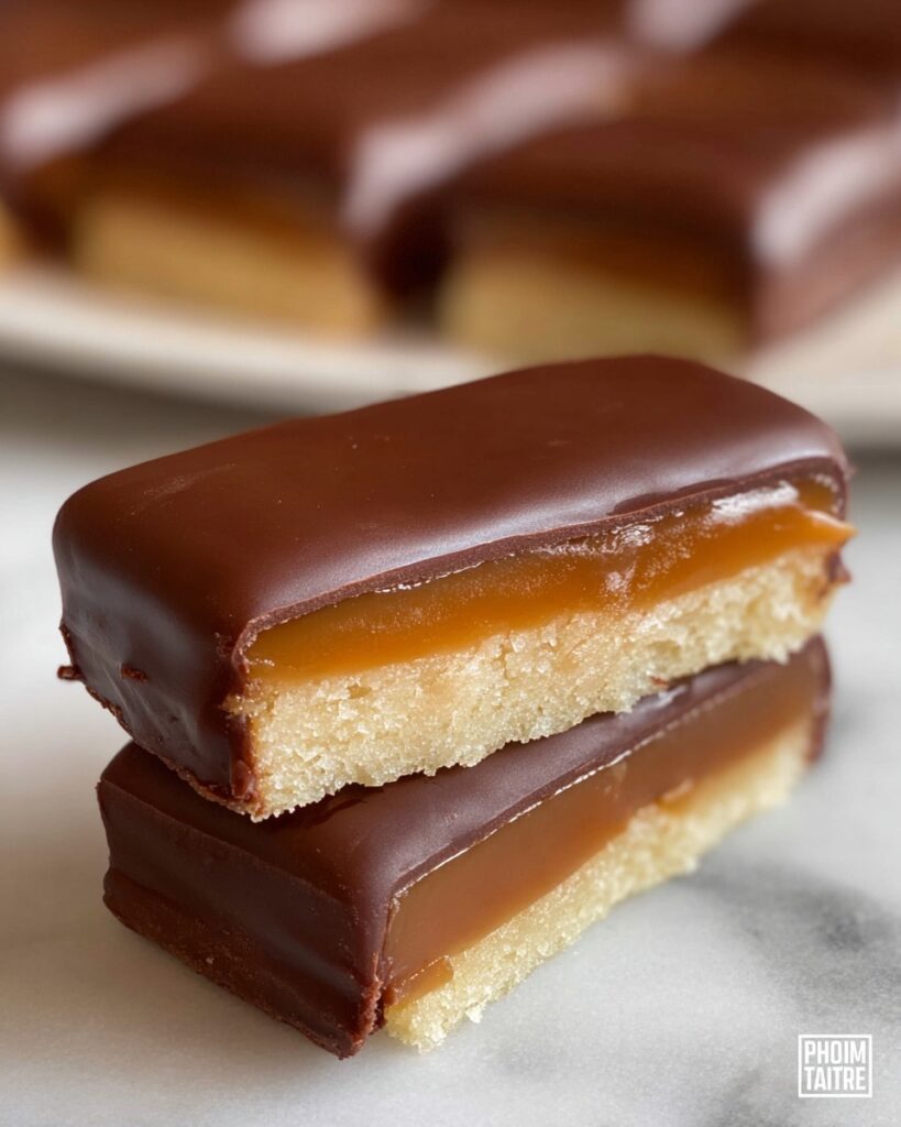 Keto Homemade Twix Bars Recipe