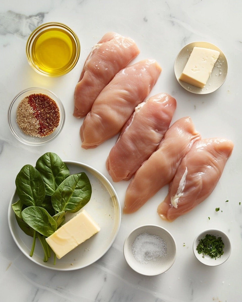 Single white plate featuring a generous portion of creamy chicken with spinach and sun-dried tomato sauce, close-up angle highlighting tender chicken pieces bathed in a rich, velvety sauce flecked with herbs and cracked black pepper, vibrant green spinach leaves and bright red tomato chunks providing color contrast, natural lighting emphasizing the sauce's glossy texture, set on white marble surface, intimate plated serving photo taken with an iphone --ar 4:5 --v 7