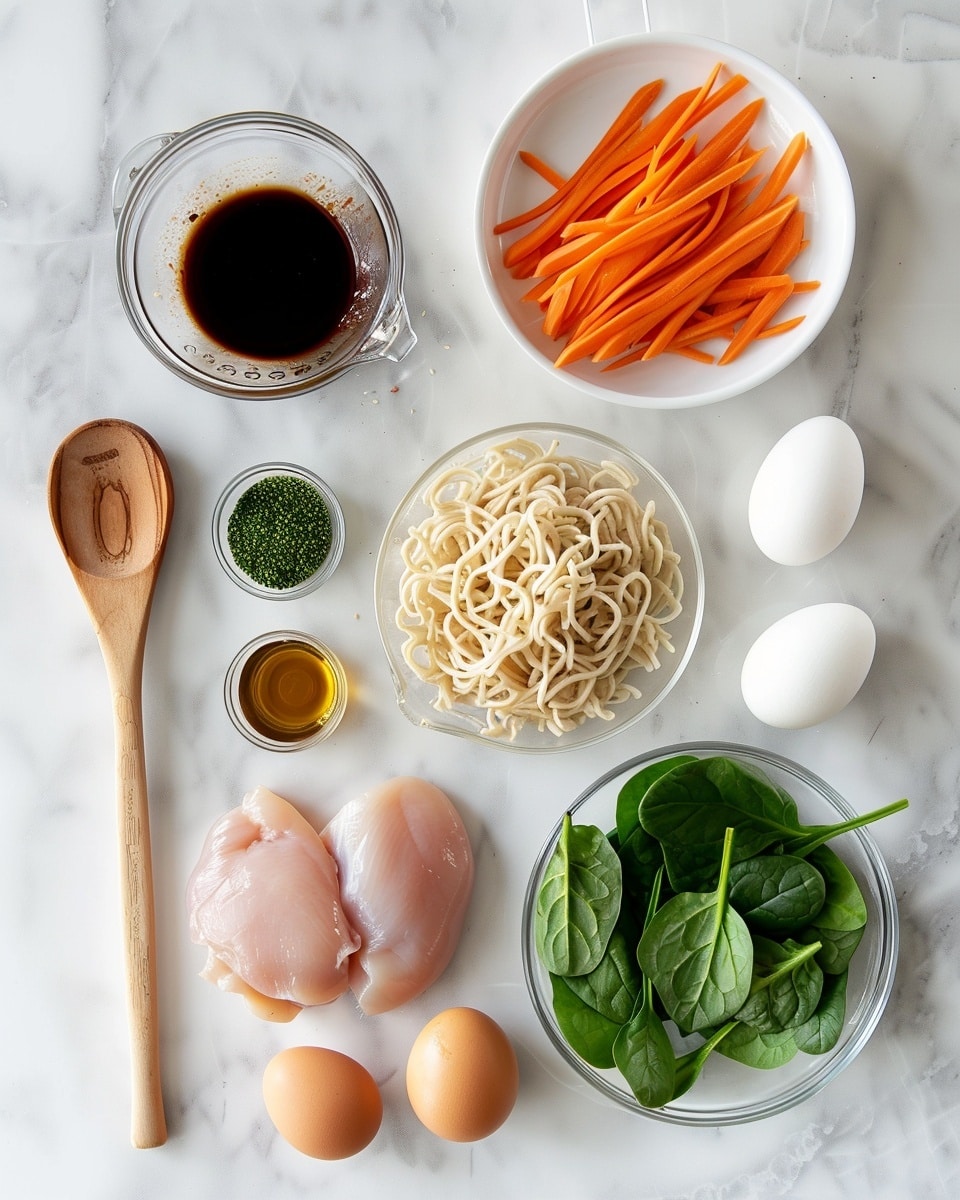 Single white bowl filled with a generous serving of chicken chow mein noodles, close-up angle showcasing tender, thin chicken strips, vibrant green snap peas, carrot julienne, and leafy greens mixed with perfectly sauced golden-brown noodles, steam gently rising, plated on white marble surface, intimate plated serving photo taken with an iphone --ar 4:5 --v 7