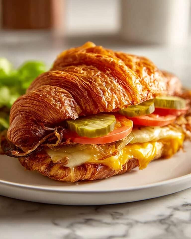 Best Croissant Smash Burger Recipe