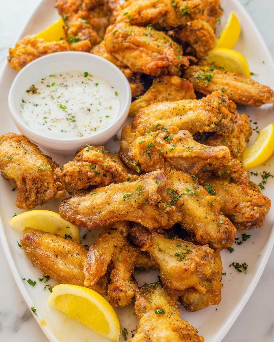 Lemon Pepper Wings (3 Ways) Recipe