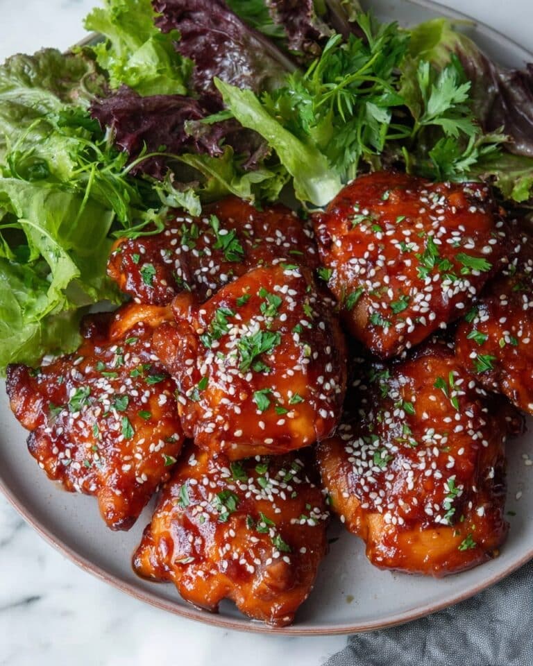 Crispy Hoisin Chicken Thighs Recipe