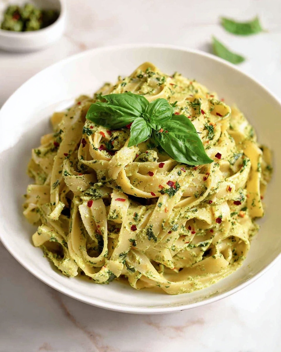 Creamy Pesto Pasta Recipe