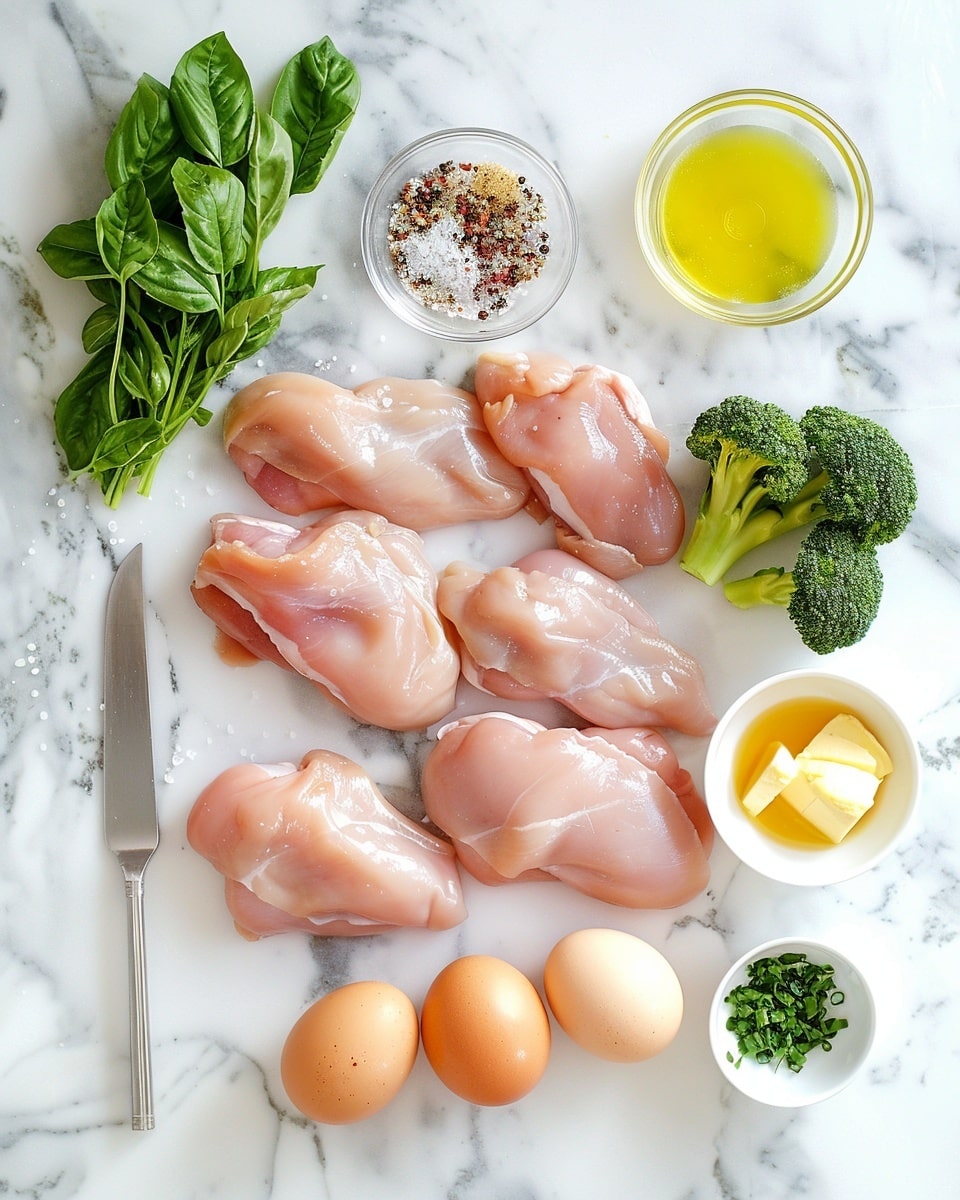 Single white plate featuring one grilled chicken breast with charred grill marks, tender and juicy texture visible, accompanied by a few bright green broccoli florets, garnished with small fresh herb leaves and lemon wedges on the side, natural lighting highlighting the golden brown sear and moist interior, close-up intimate angled shot on white marble surface, styled like a food blog individual serving ready to eat, photo taken with an iphone --ar 4:5 --v 7