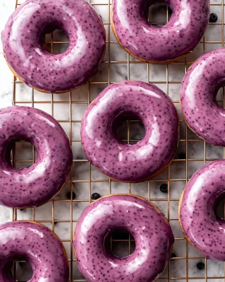 Baked Blueberry Donuts Recipe