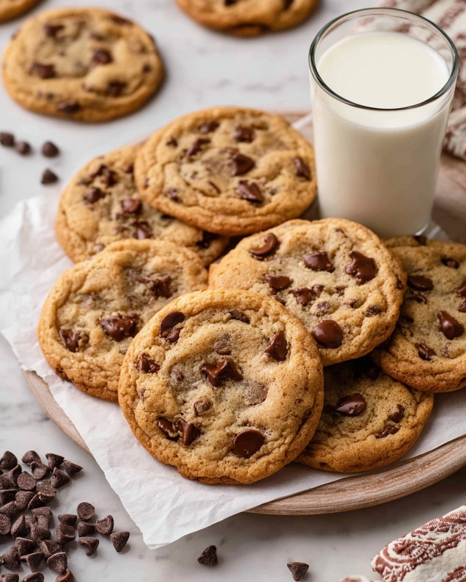 Brown Butter Sourdough Discard Chocolate Chip Cookies Recipe