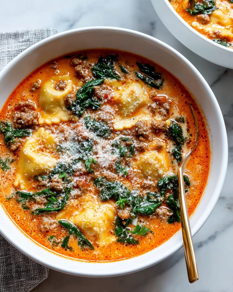 Creamy Ravioli Soup Recipe