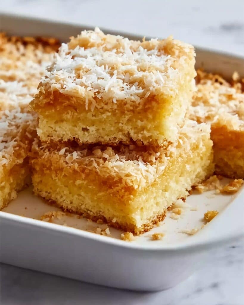 Coconut Butter Bars Recipe