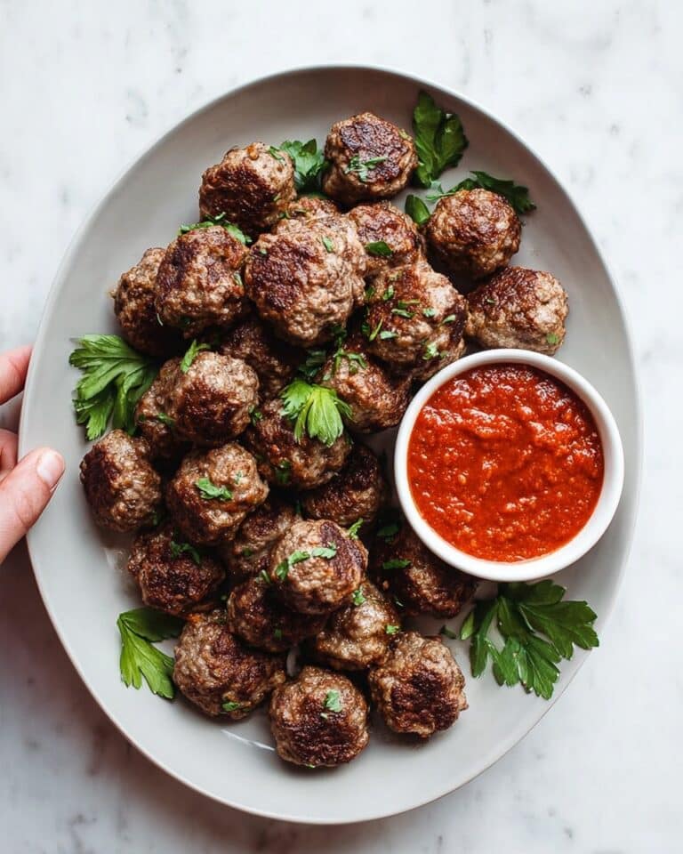 Oven Baked Meatballs Recipe