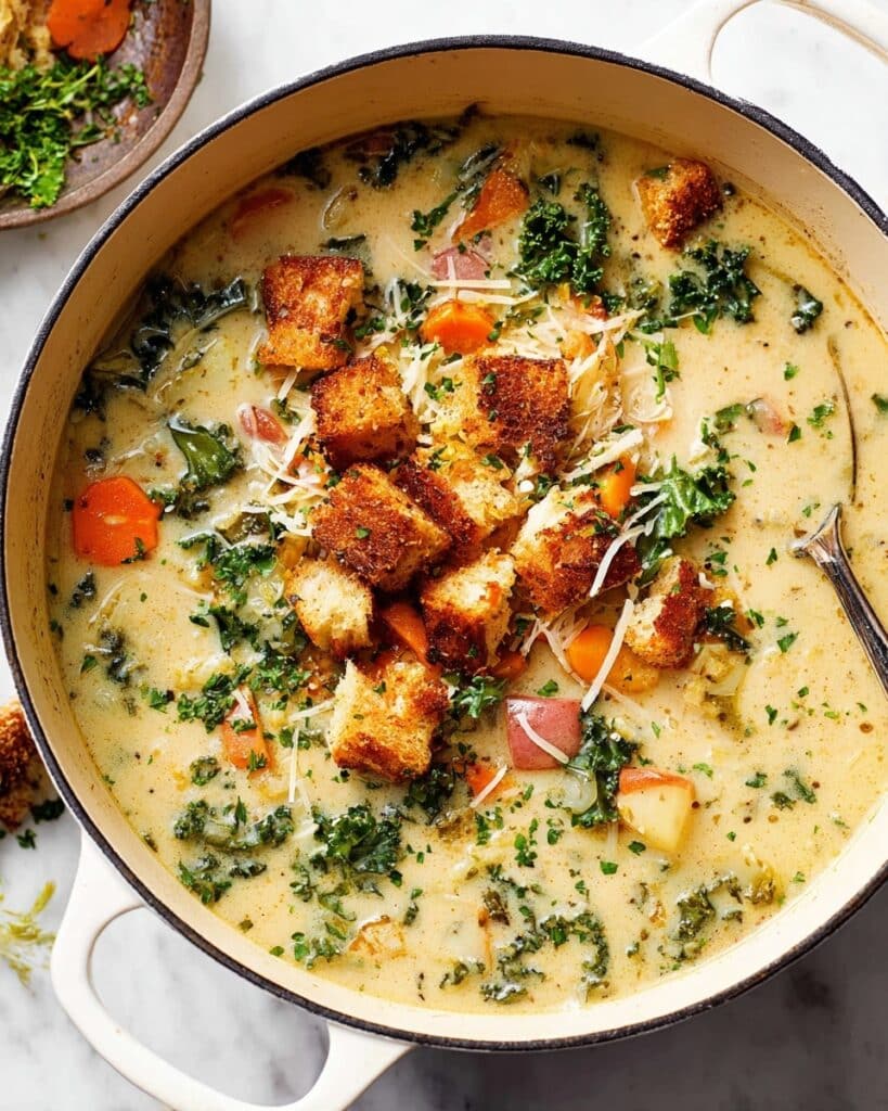 Vegan Kale and Potato Soup Recipe