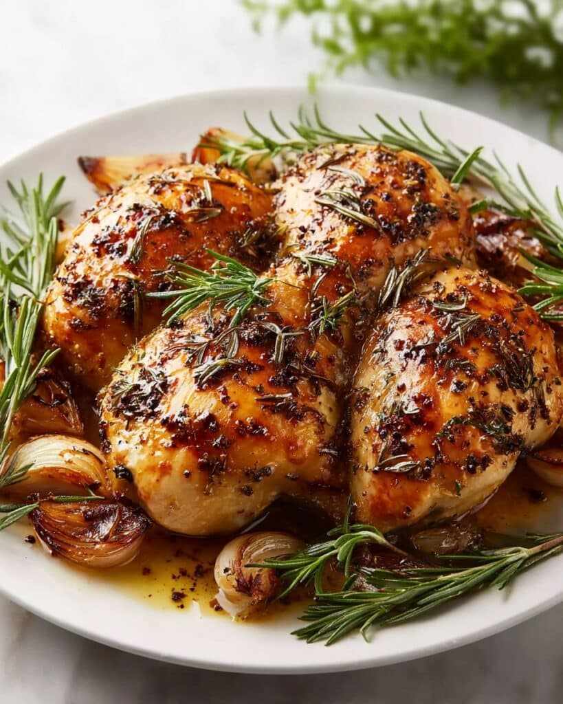 Heart Healthy Rosemary Chicken Dijon Recipe