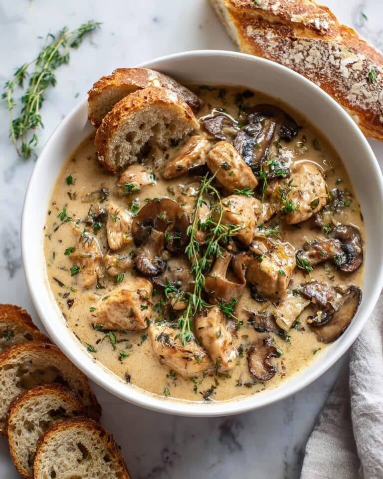 Low-Carb Chicken Mushroom Soup Recipe