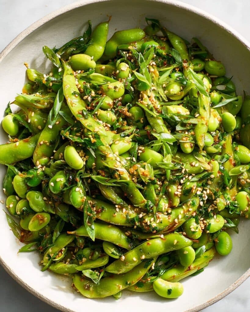Chili Crisp Snap Pea Salad Recipe