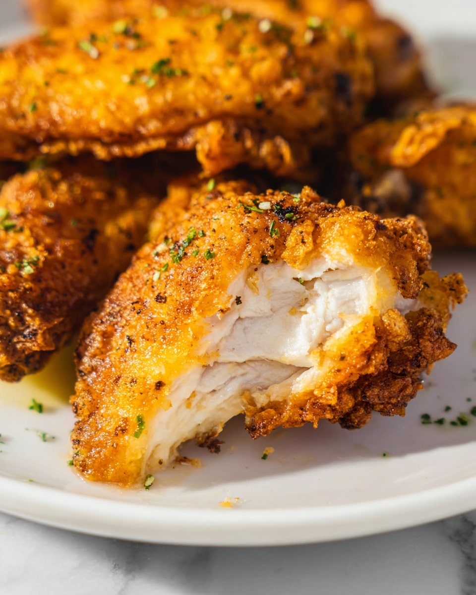 Large white platter full of golden fried chicken wings, perfectly crispy and sprinkled with fresh chopped parsley and black pepper, accompanied by lemon wedges and a bowl of creamy ranch dipping sauce with herb garnish, arranged on a white marble countertop under natural light, professional 3/4 angle hero shot photo taken with an iphone --ar 4:5 --v 7
