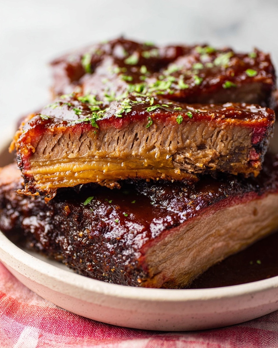 Slow Cooker BBQ Brisket Recipe