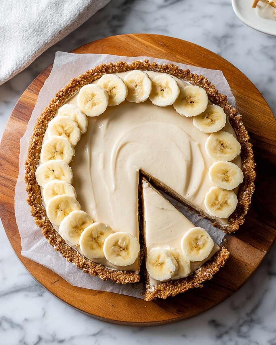 Raw Vegan Banana Cream Pie Recipe