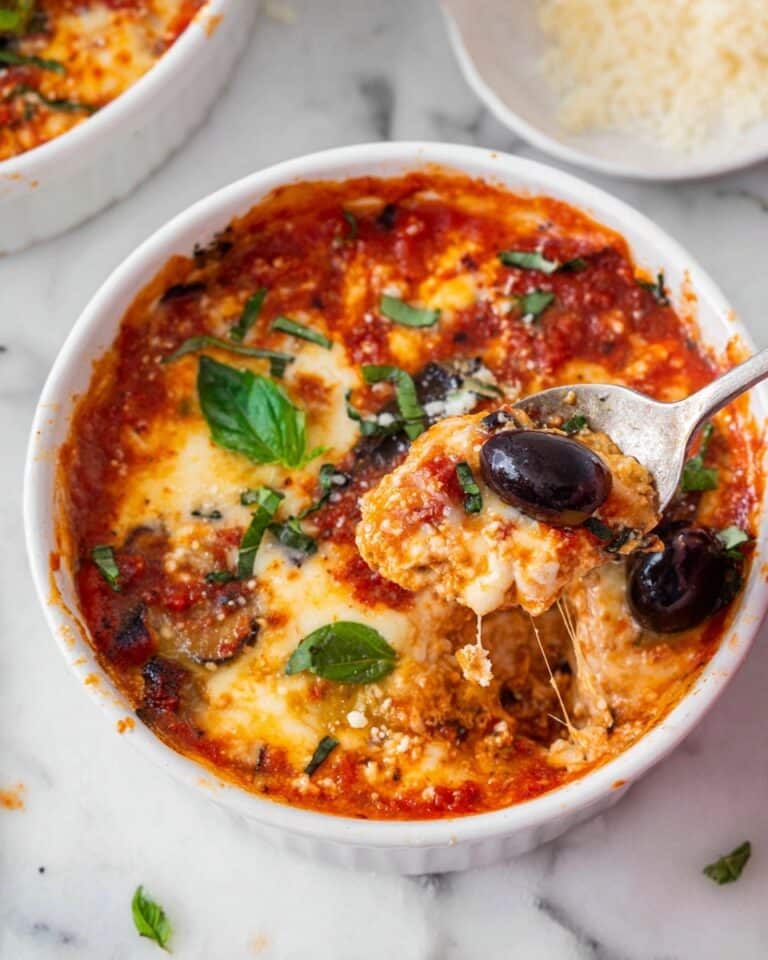 Cottage Cheese Pizza Bowls Recipe