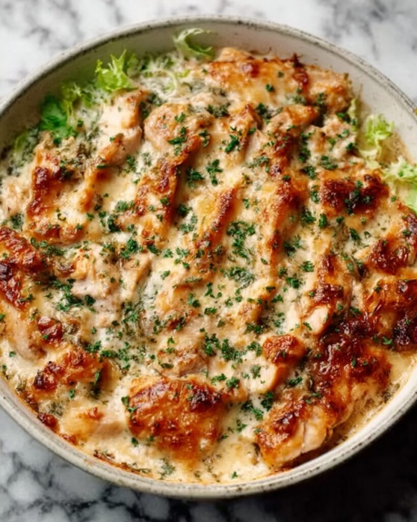 Melt-In-Your-Mouth Caesar Chicken Recipe