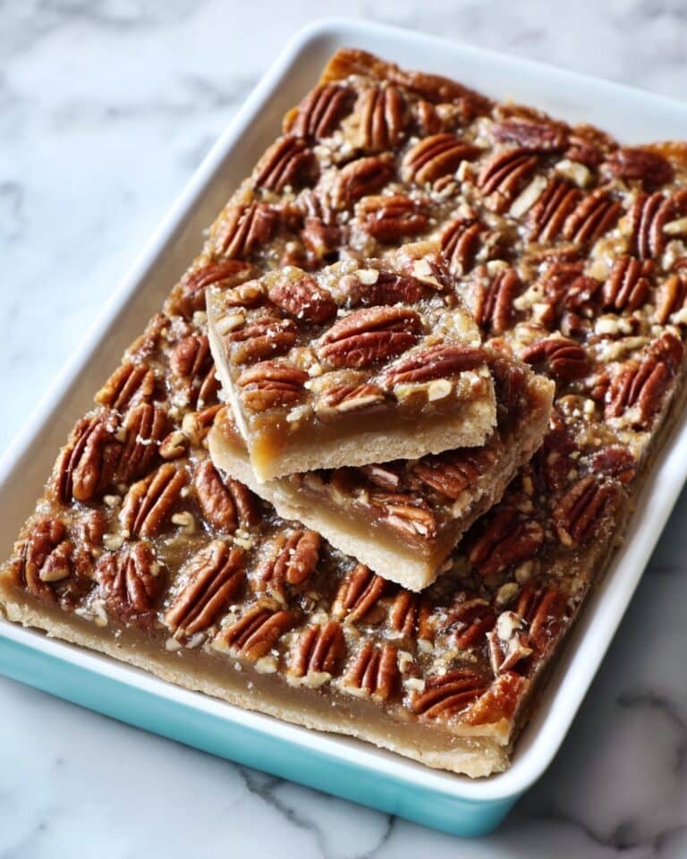 No Bake Keto Pecan Pie Bars Recipe