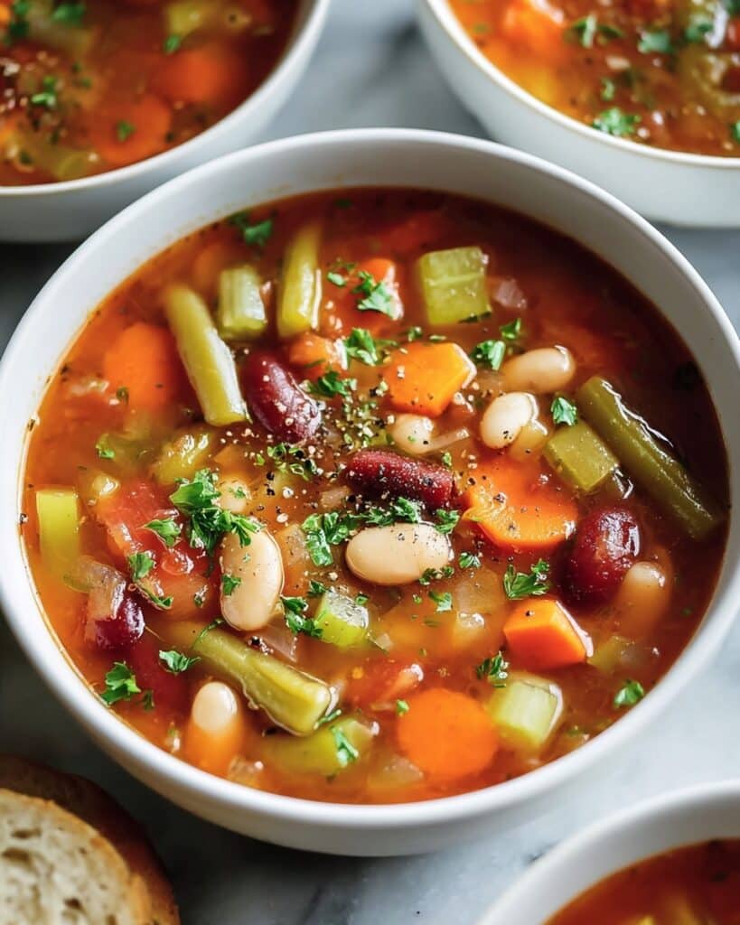 Olive Garden Inspired Vegetable Soup Recipe