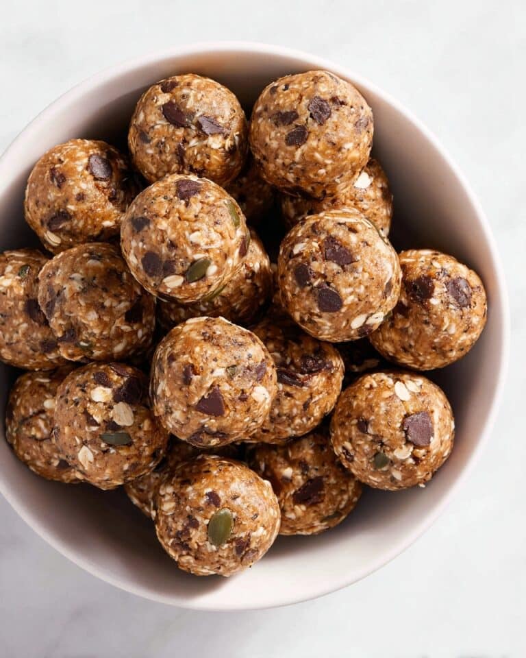 Oatmeal Cookie Dough Balls Recipe