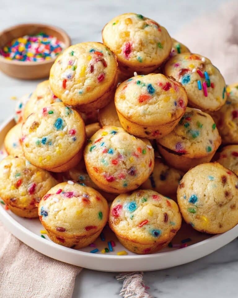 Mini Funfetti Yogurt Muffins Recipe