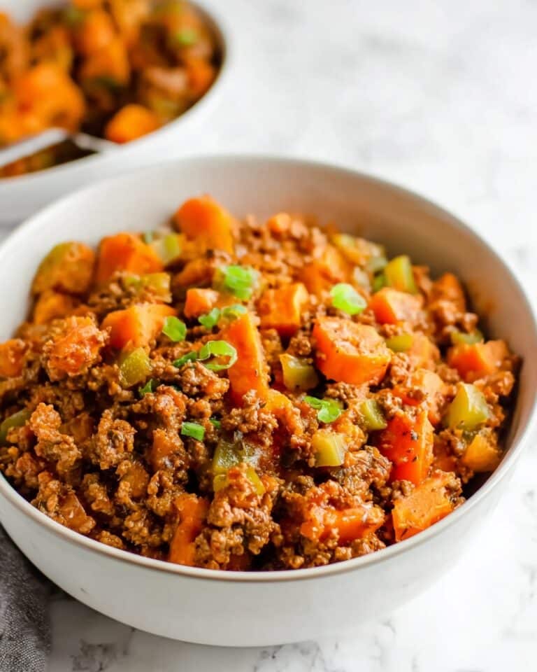 Sweet Potato Sloppy Joe Skillet (Paleo, Whole30) Recipe