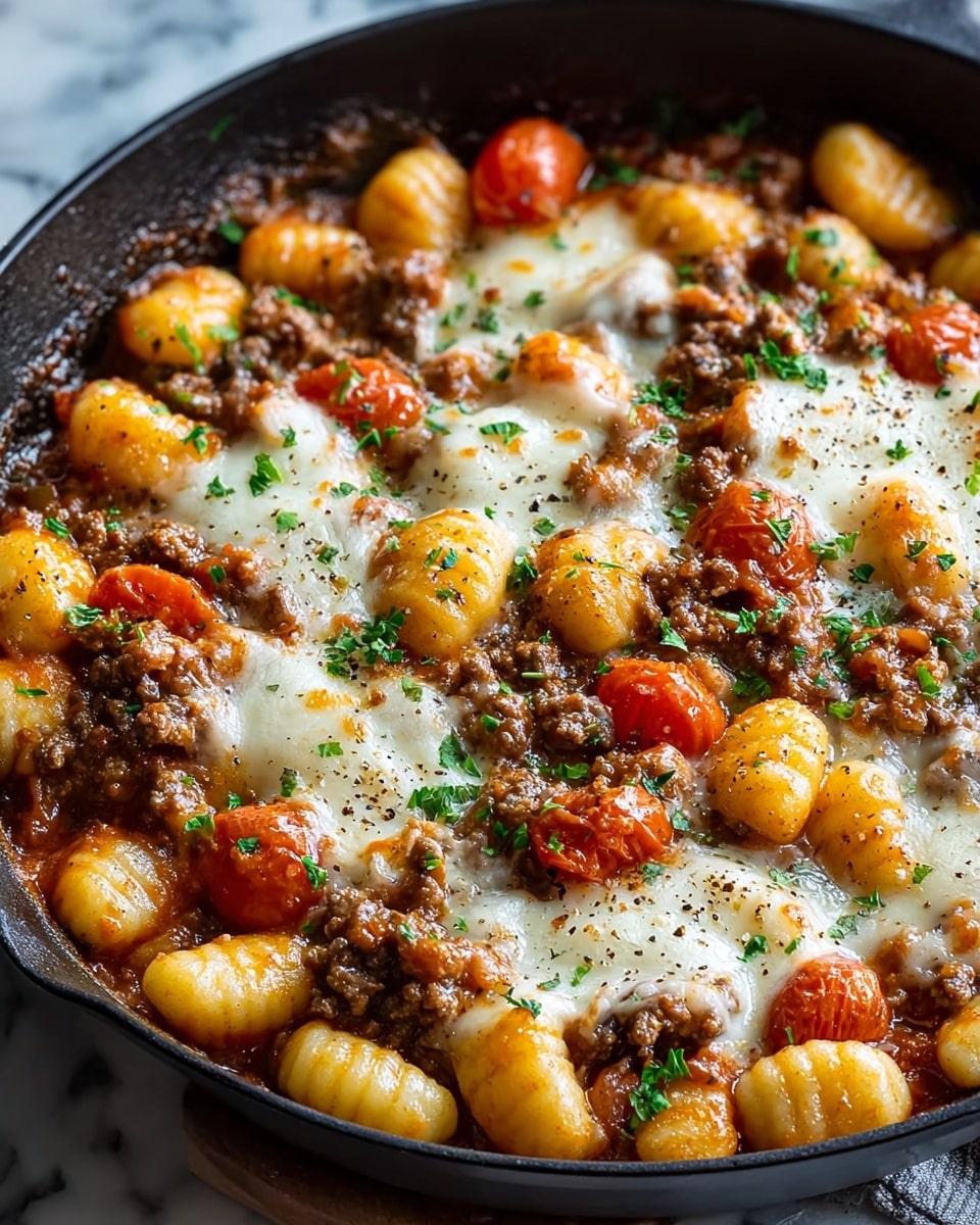Cheeseburger Gnocchi — Easy One-Pot Gnocchi Recipe