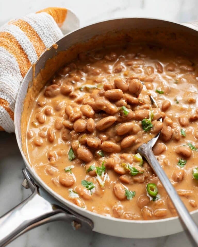 Cheesy Pinto Beans Recipe